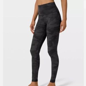 Lululemon Align High-Rise Pant/Leggings 28” Incognito Camo Grey